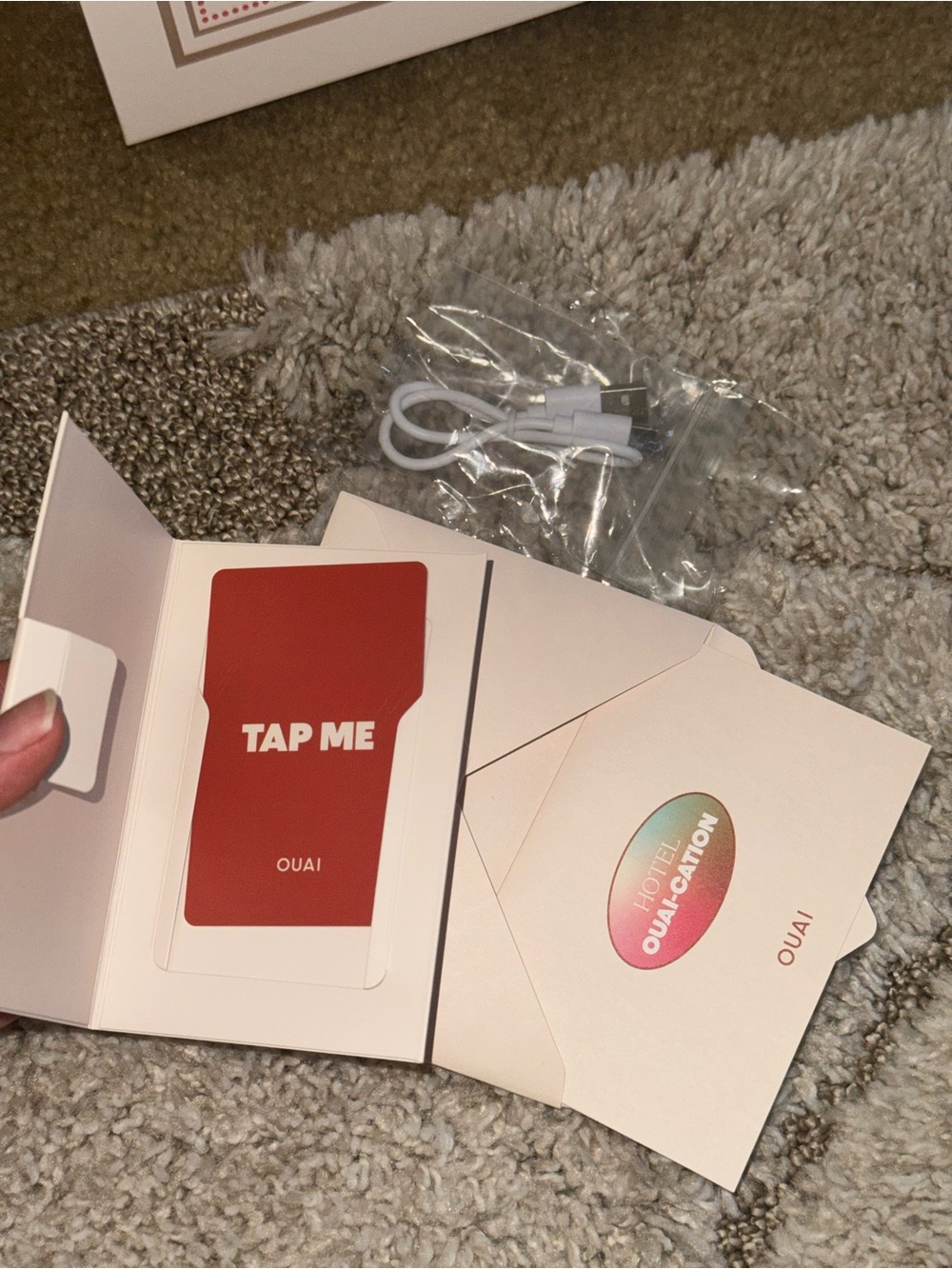 OUAI empty pr box/empty gift box - Picture 3 of 12